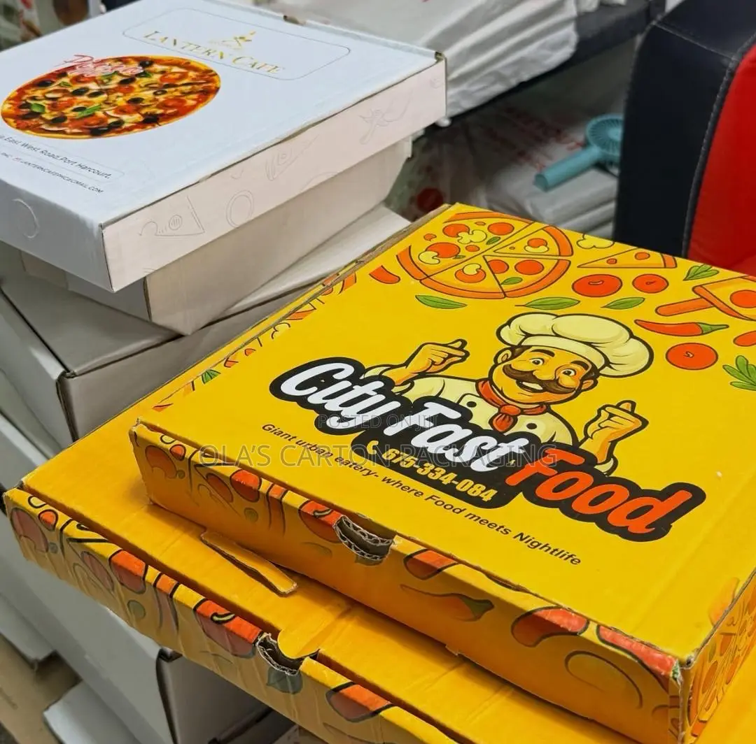 Full Branded Pizza Carton