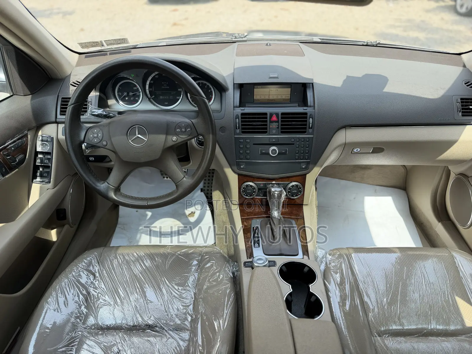 Mercedes-Benz C300 Sport Sedan AWD (3.0L 6cyl 7A) 2009 Gray