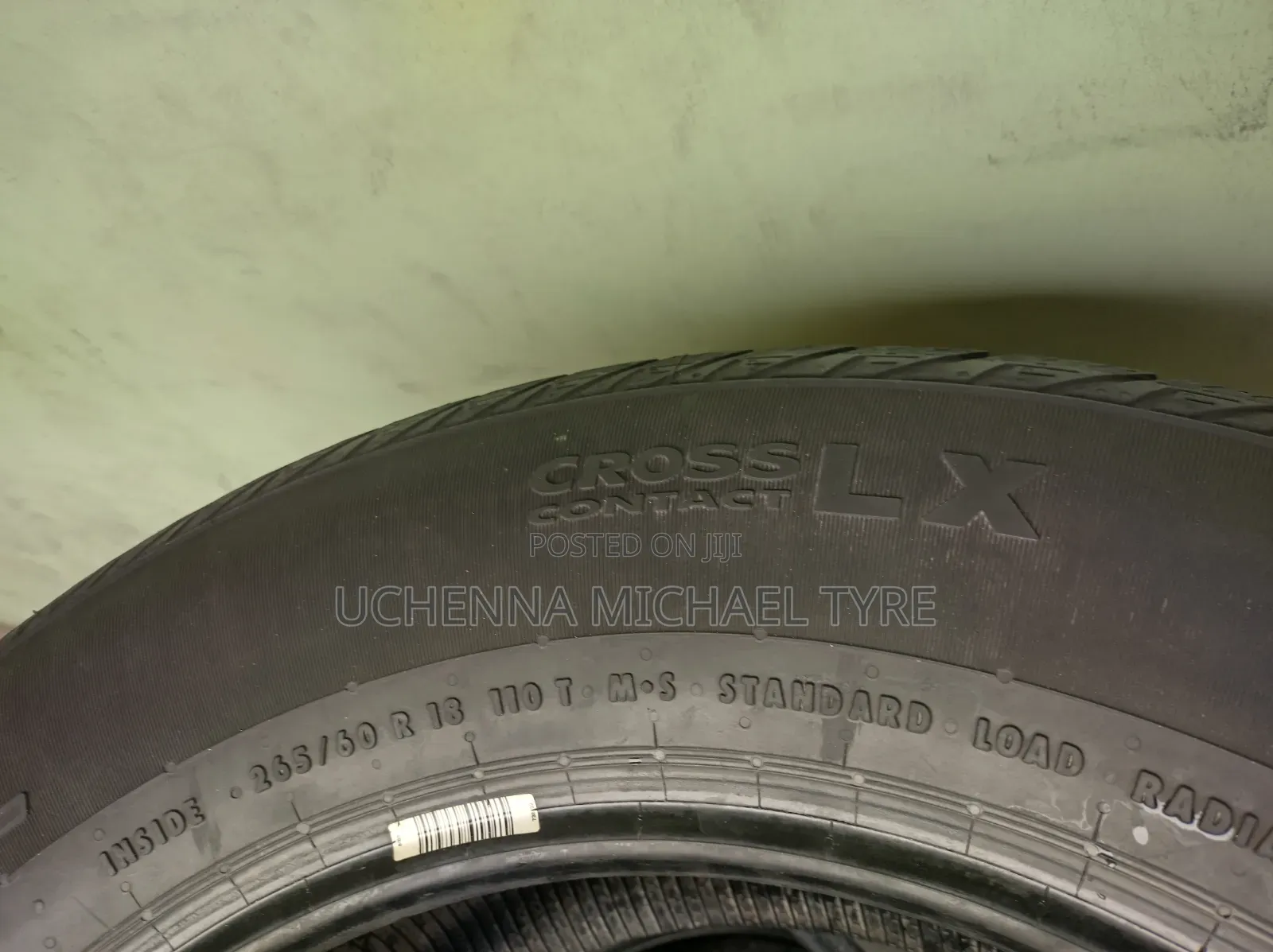 South Africa Used Continental Cross Contact Lx