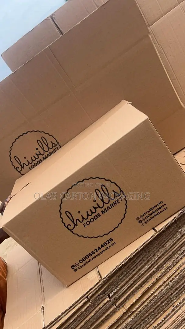Corrugated Carton Box Single Printing