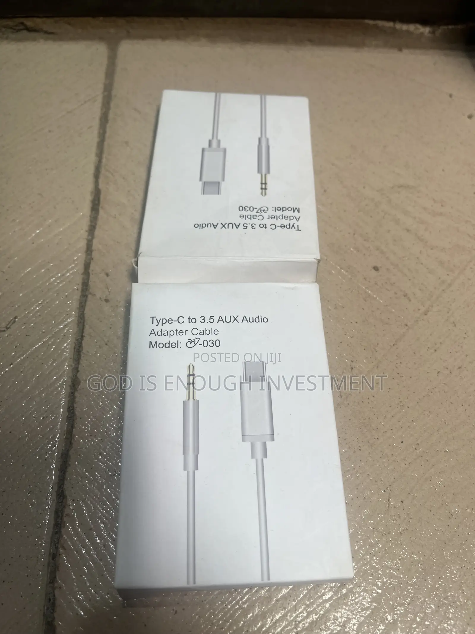Type C to Aux 3.5mm Audio Jack Cable