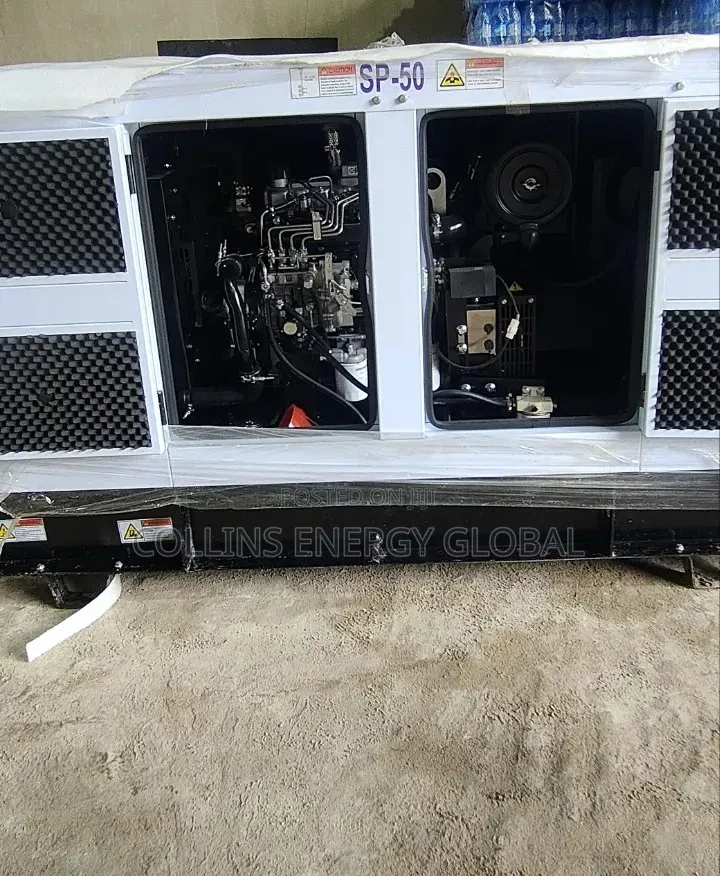 50kva Brand New Uk Perkins Soundproof Copper Coil Generator