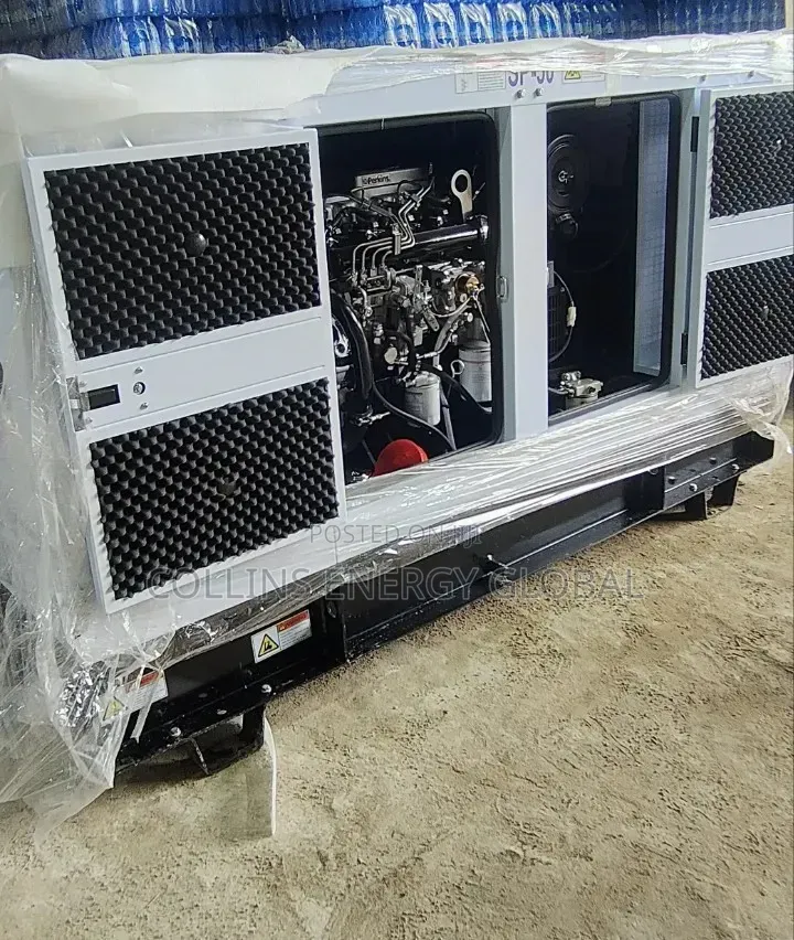 50kva Brand New Uk Perkins Soundproof Copper Coil Generator