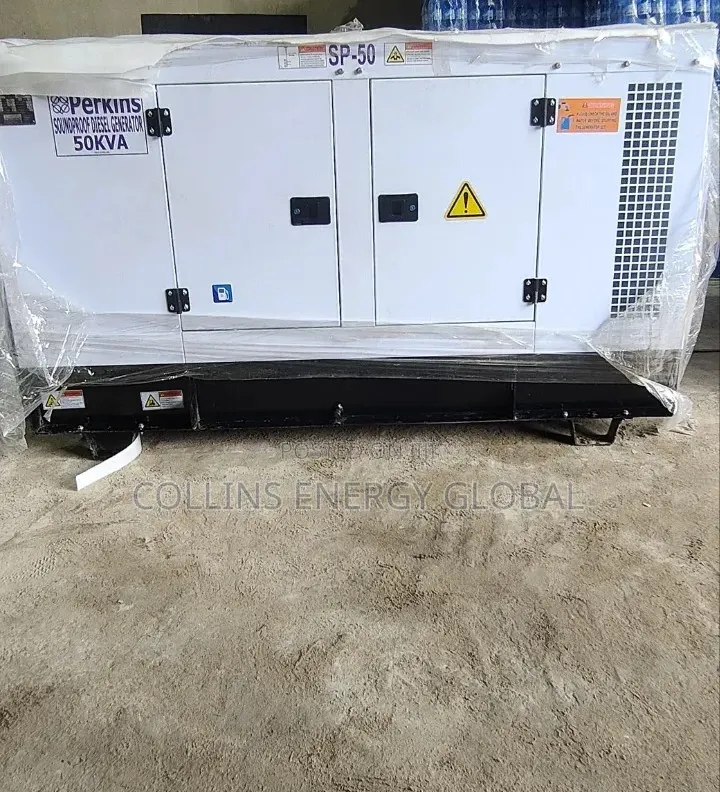 50kva Brand New Uk Perkins Soundproof Copper Coil Generator