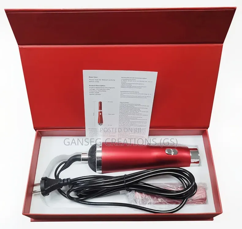 Terahertz 6.0 Physiotherapy Blower Wand–Negative Ion Strong Blue Light