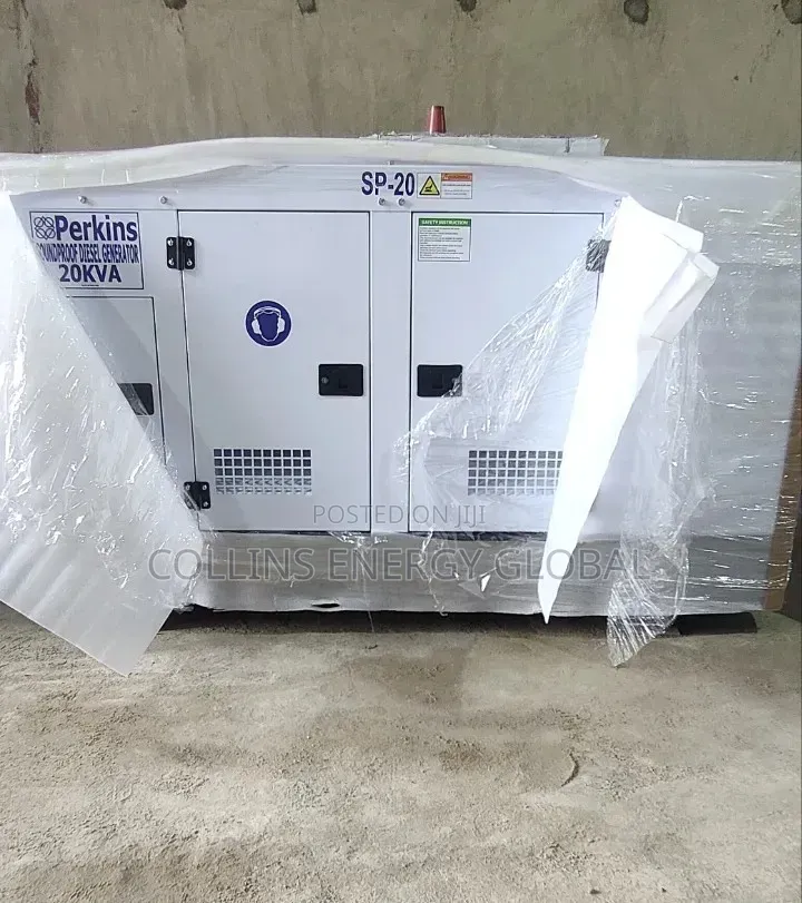20kva Brand New Uk Perkins Soundproof Copper Coil Generator