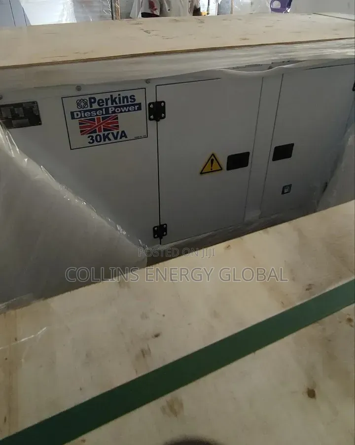 30kva Brand New Uk Perkins Soundproof Copper Coil Generator