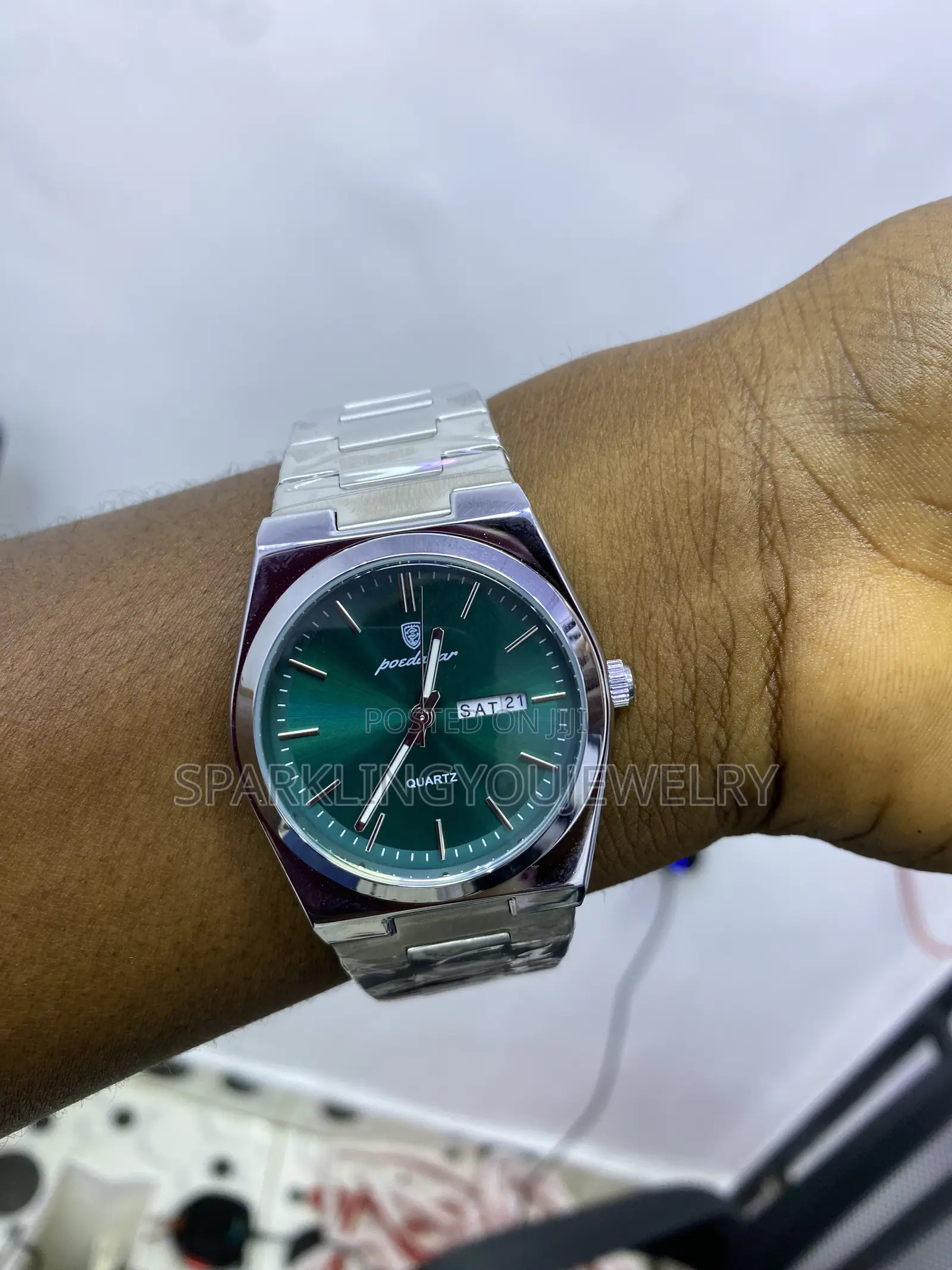 Stainless Steel Poedagar Watch for Men, Doesn’T Fade.