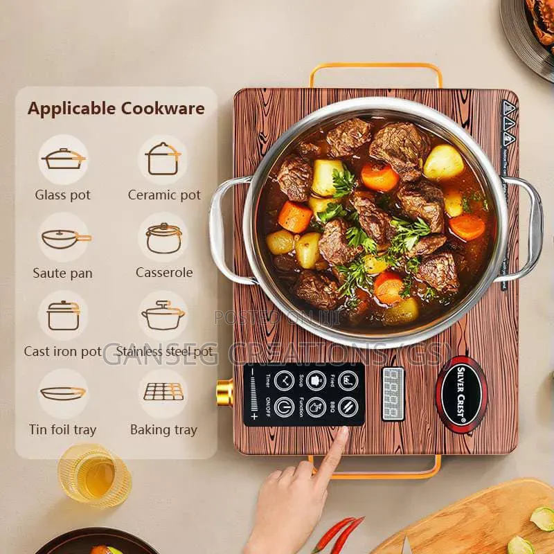 Premium Infrared Induction Electric Cooker Fast,Prepaid Meter Friendly