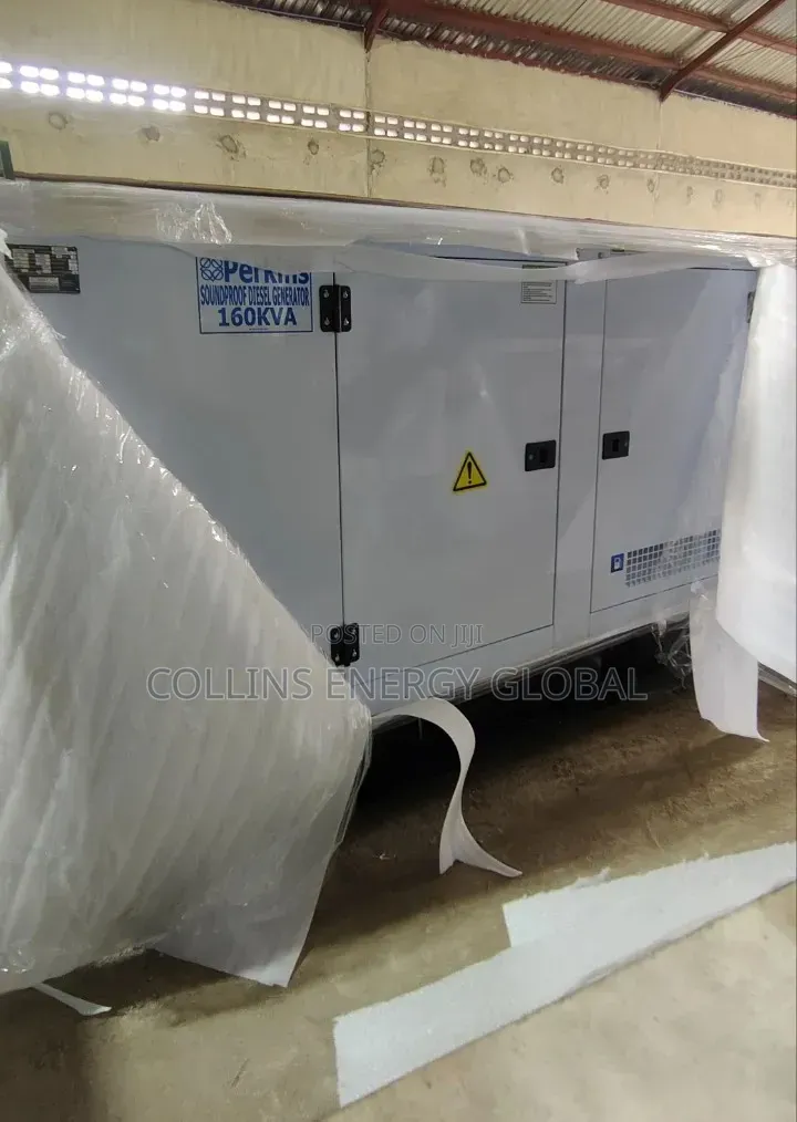 160kva Brand New Uk Perkins Soundproof Copper Coil Generator