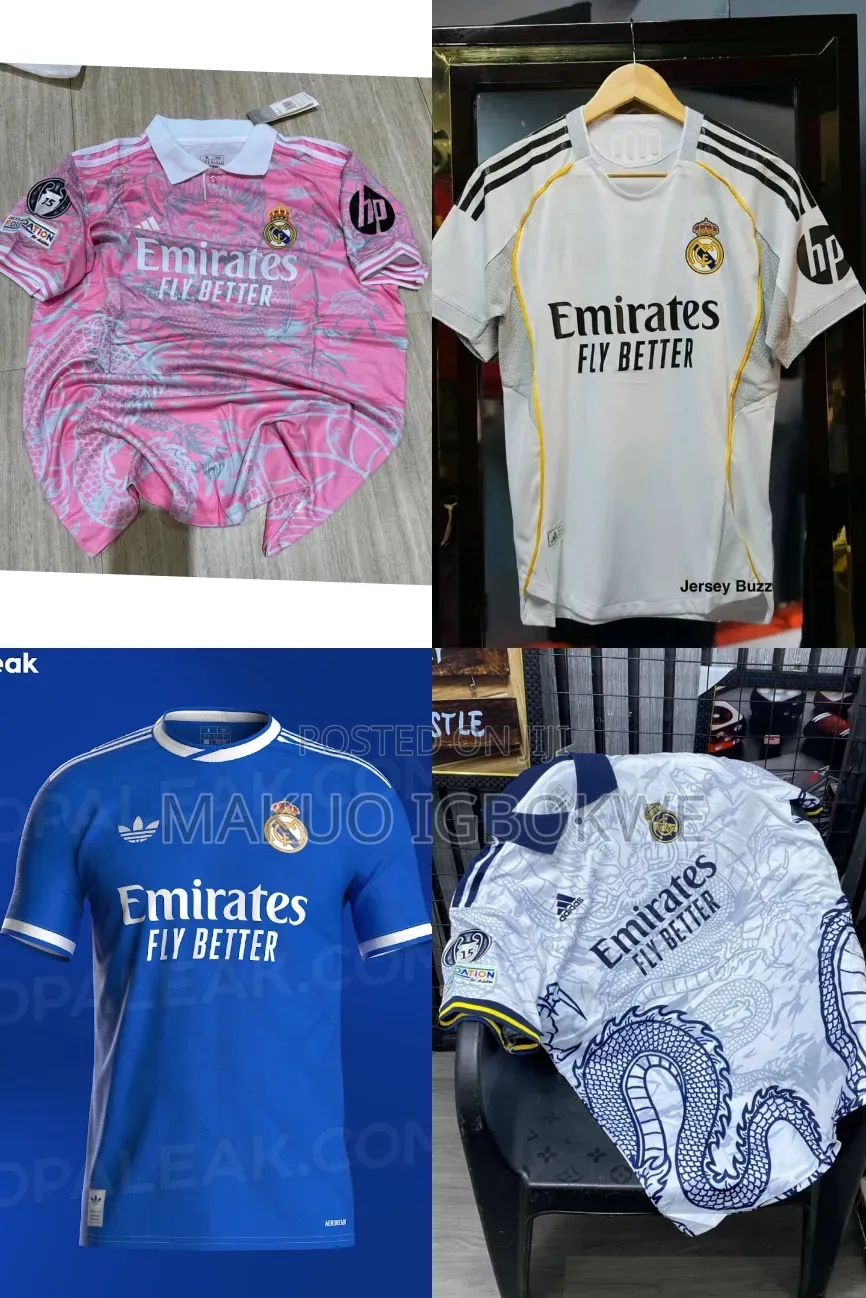 Madrid Dragon Club Jerseys and Manu Jerseys