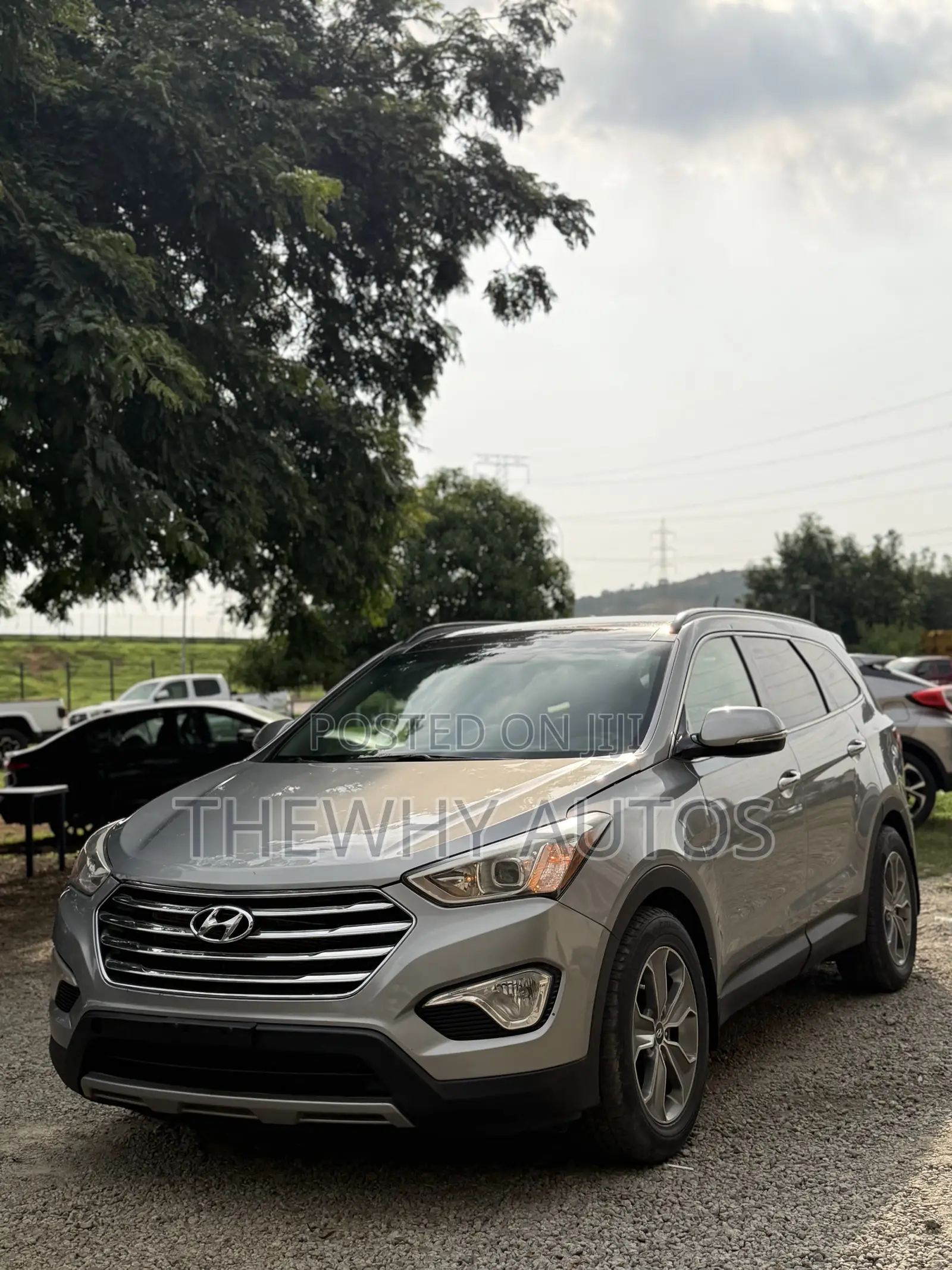 Hyundai Santa Fe Limited 4dr SUV AWD (3.3L 6cyl 6A) 2015 Silver