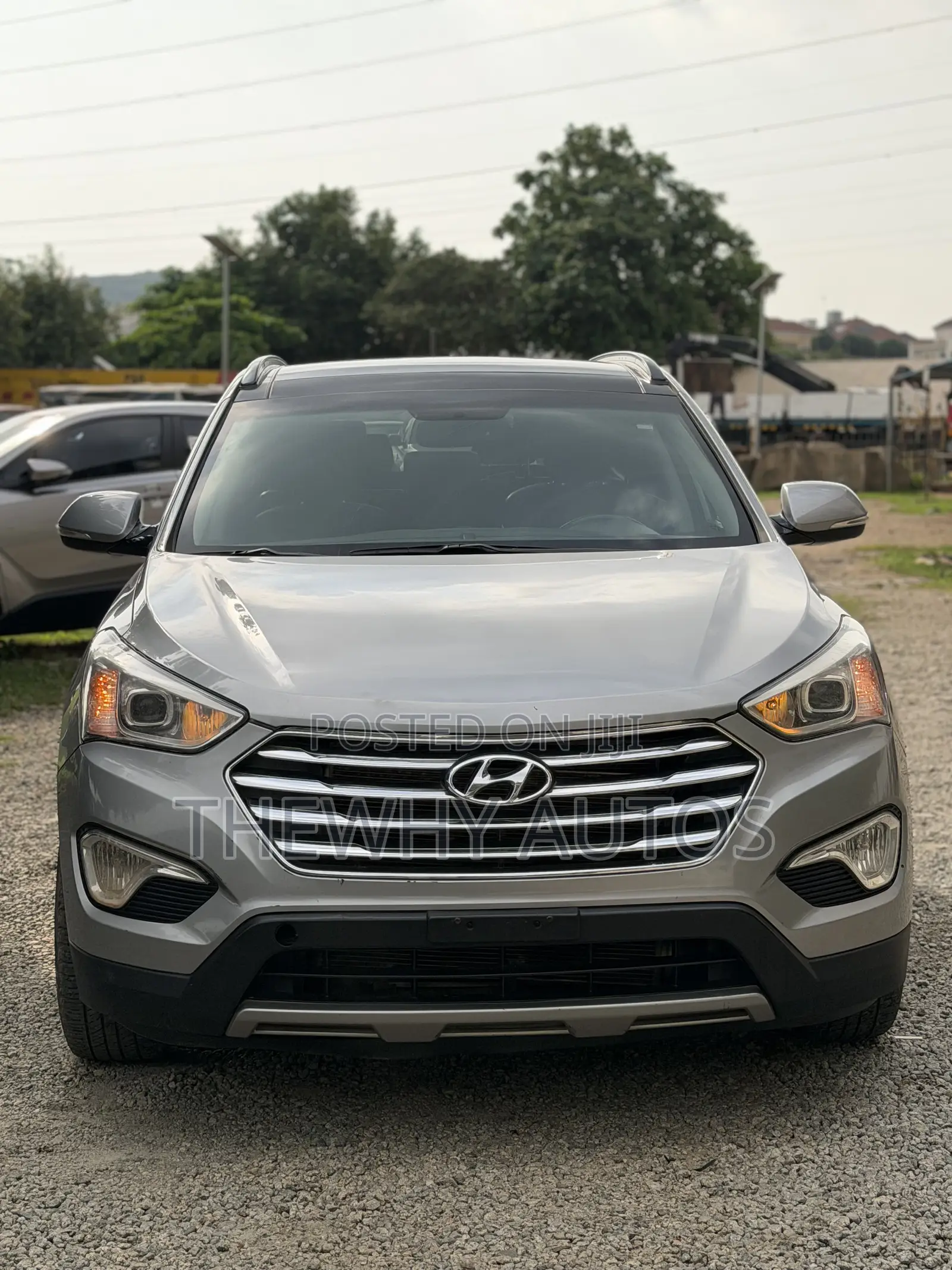 Hyundai Santa Fe Limited 4dr SUV AWD (3.3L 6cyl 6A) 2015 Silver
