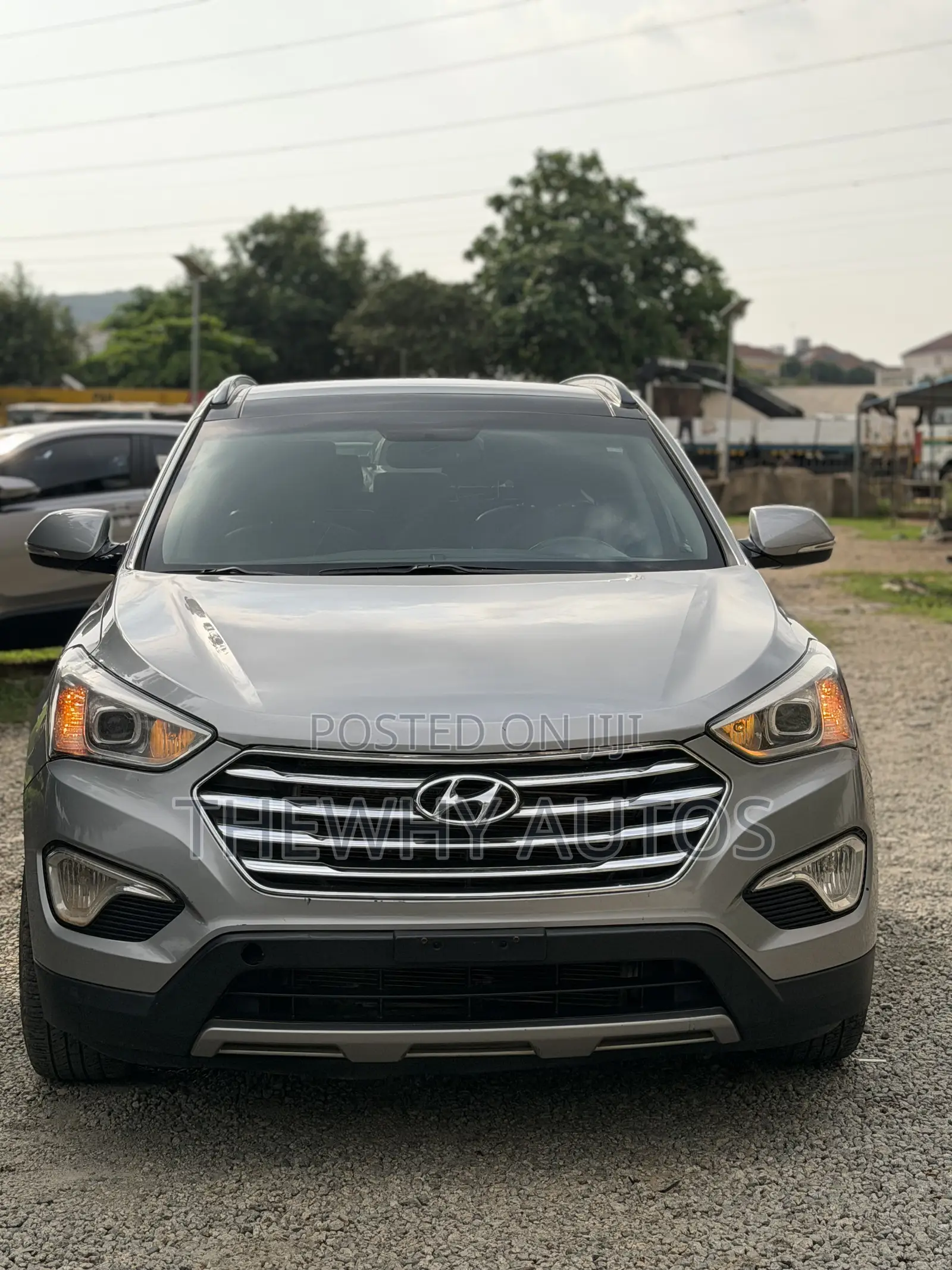 Hyundai Santa Fe Limited 4dr SUV AWD (3.3L 6cyl 6A) 2015 Silver