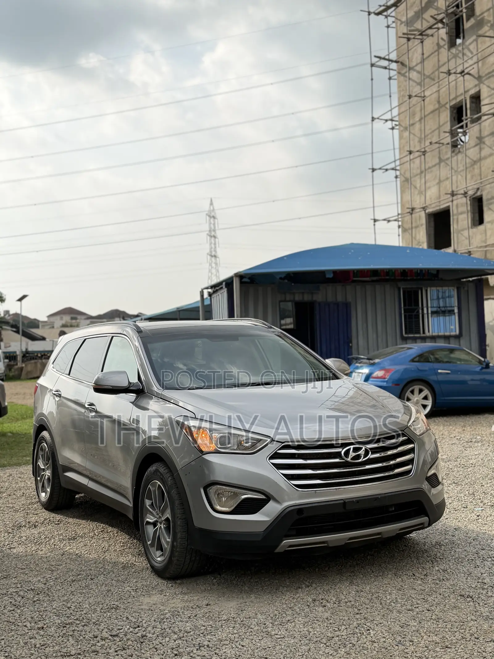 Hyundai Santa Fe Limited 4dr SUV AWD (3.3L 6cyl 6A) 2015 Silver