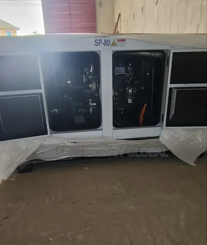 80kva Brand New Uk Perkins Soundproof Copper Coil Generator