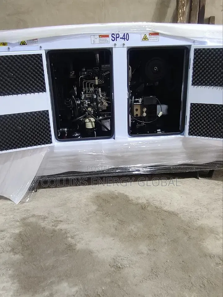 40kva Brand New Uk Perkins Soundproof Copper Coil Generator