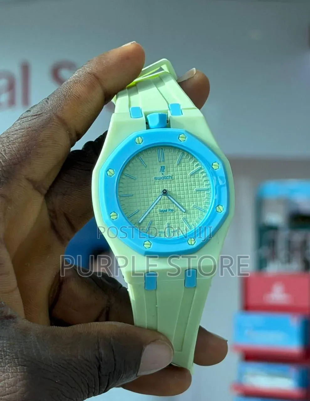 Swatch X Ap Silicone Wristwatches