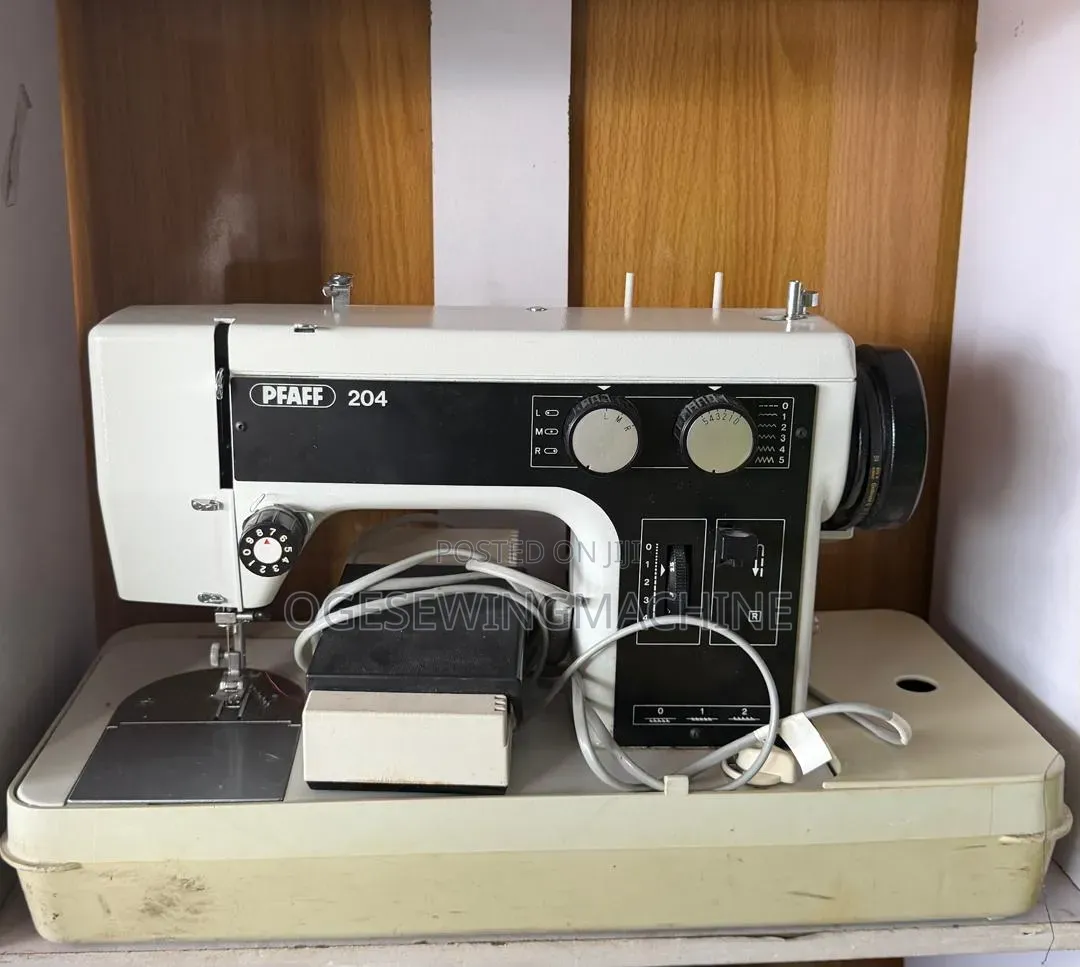Pfaff 204 Multiple Stitches Manual and Electrical Sewing Machine