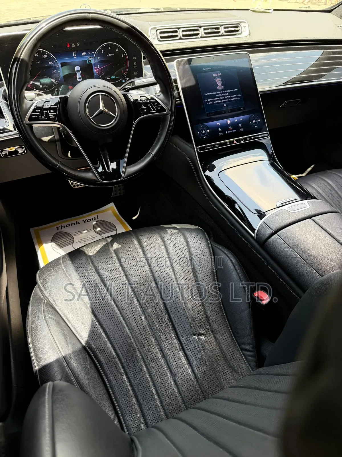 Mercedes-Benz S-Class 2022 Black