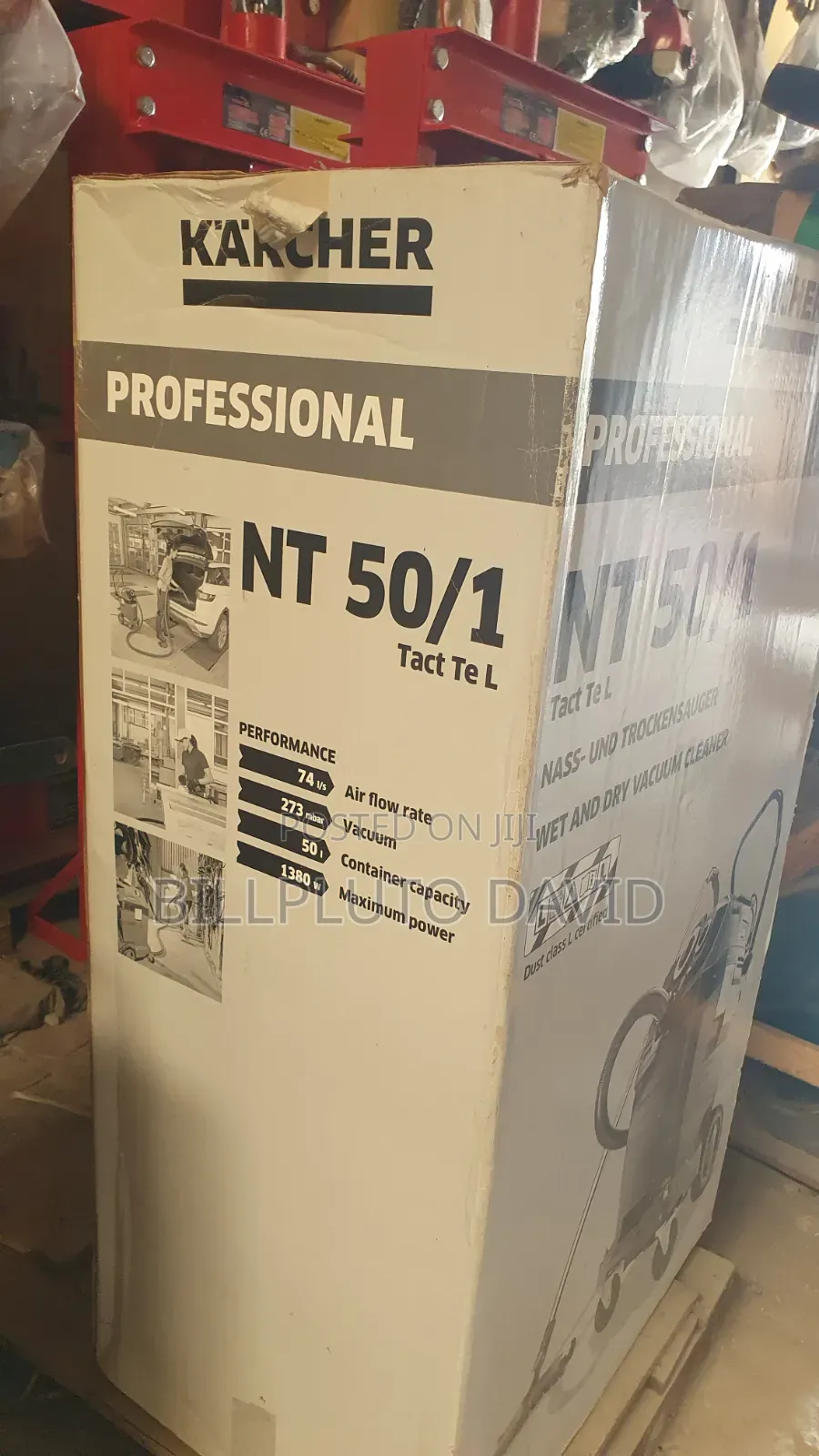 50/1 Tact Te L Professional Wet and Dry Vacuum Cleaner,