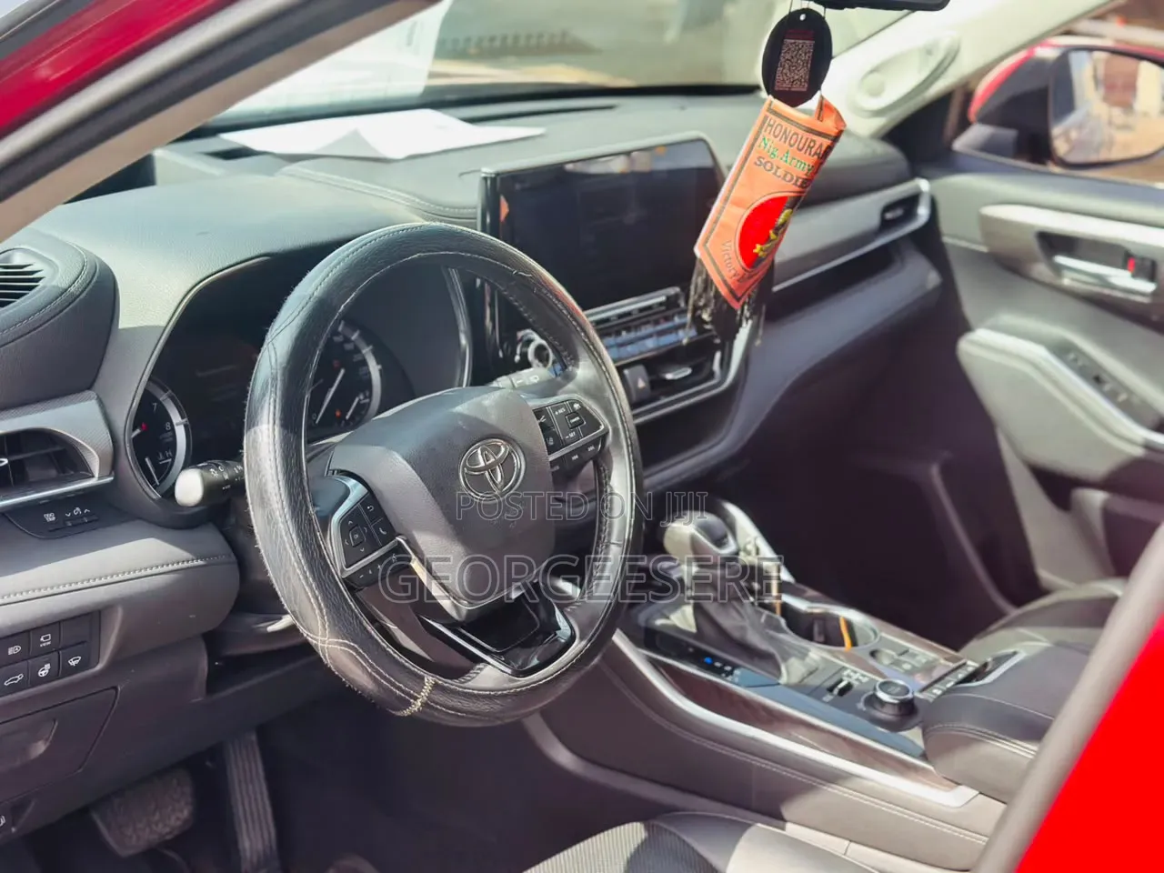 Toyota Highlander 2020 Red