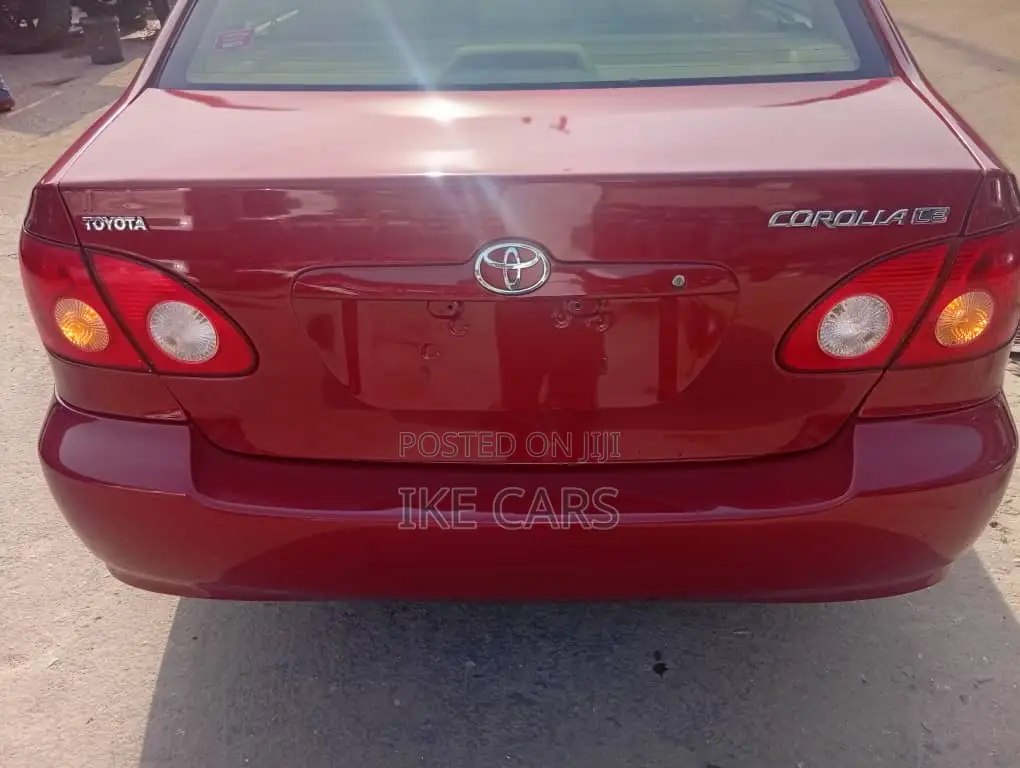 Toyota Corolla 2006 Red