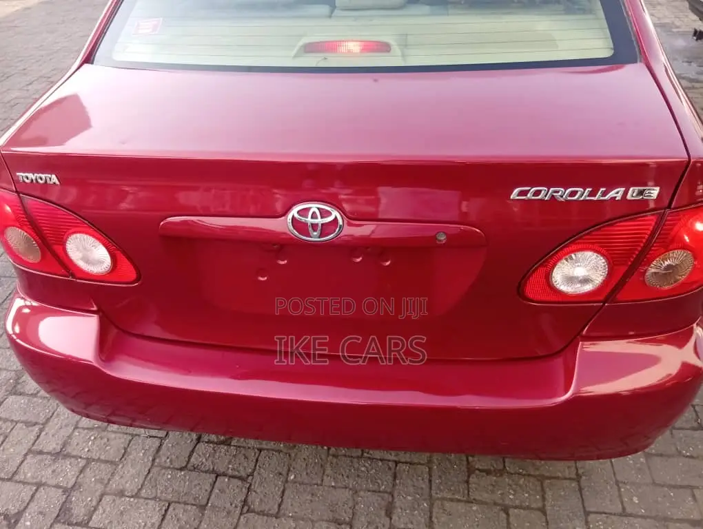 Toyota Corolla 2006 Red