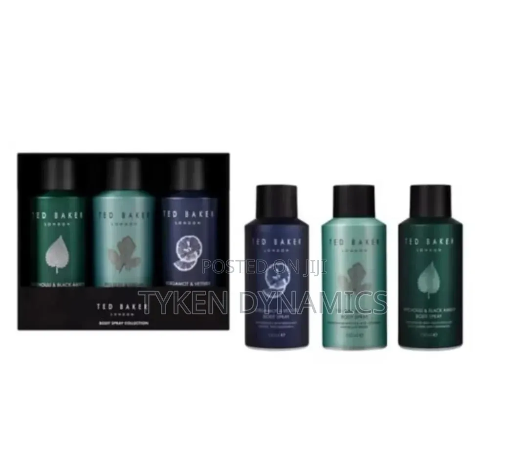 Ted Baker Body Spray Collection Men’S 3pcs