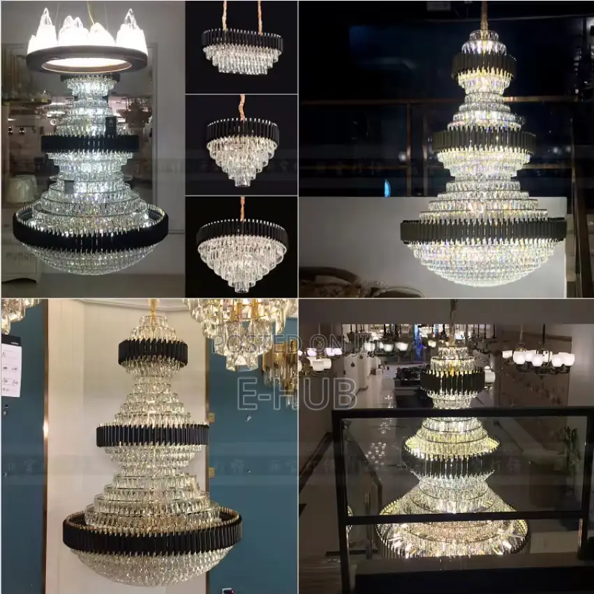 Luxurious Crystal Chandelier for Interior