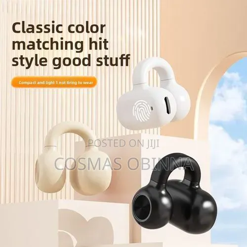 Non Ear-Bluetooth Headphones, Air Conduction Wireless Ear