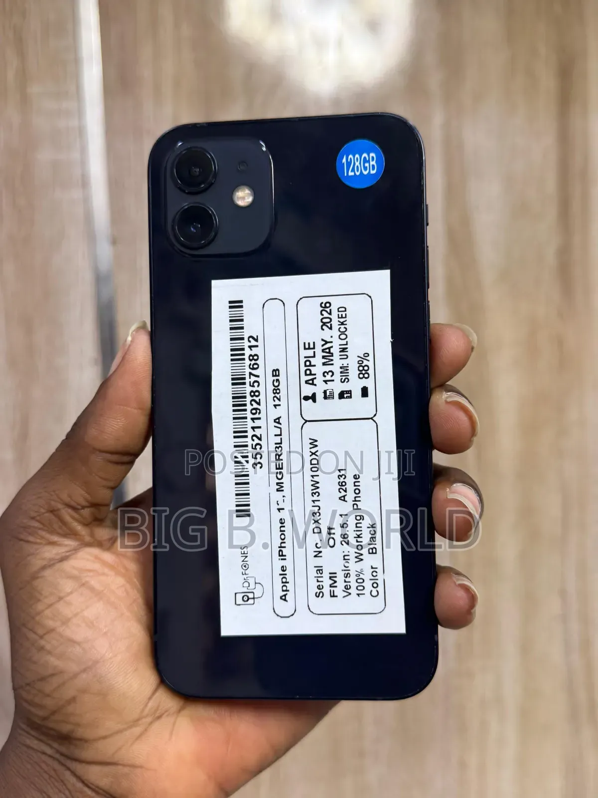 Apple iPhone 12 128 GB Black