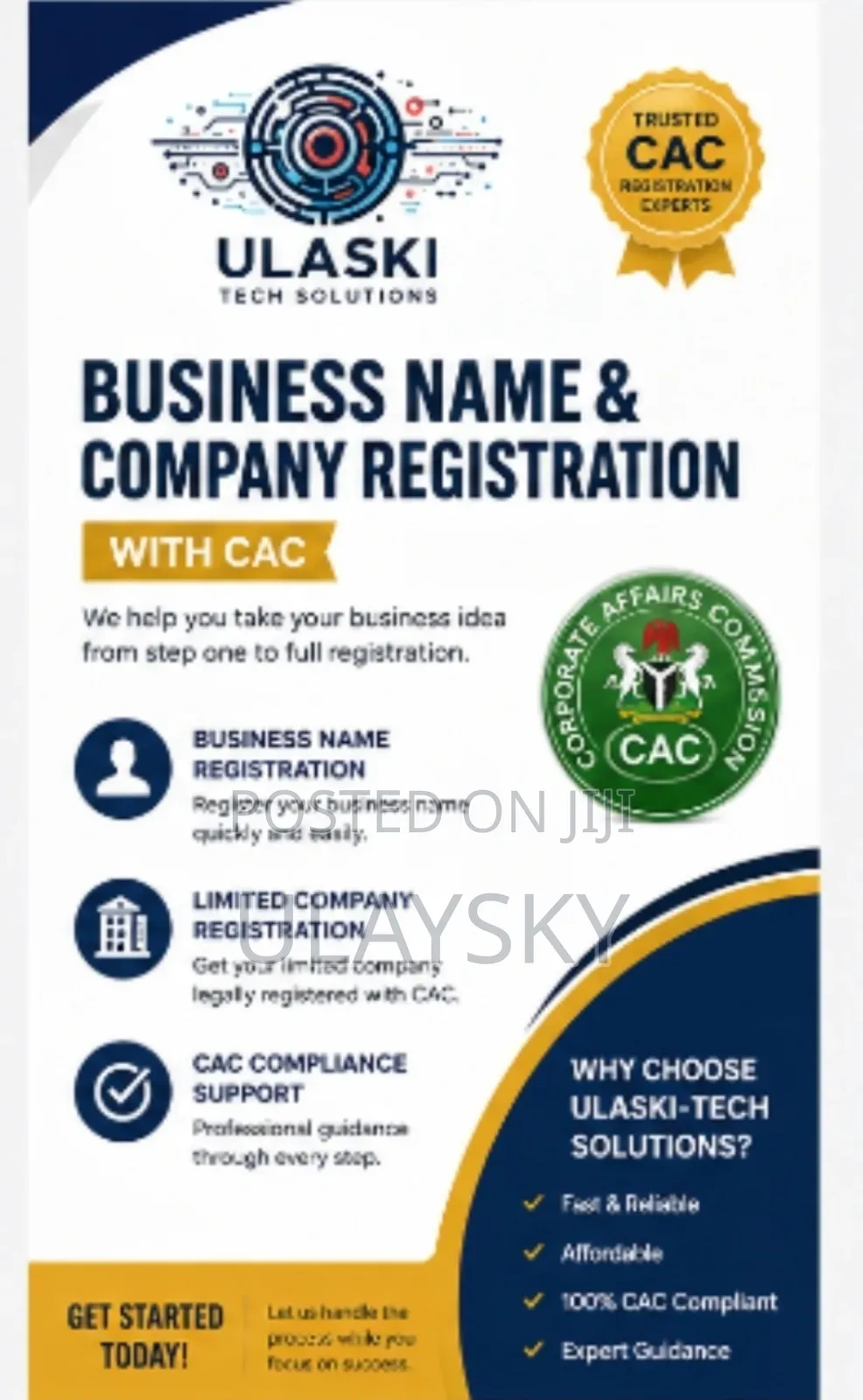 Get Your Business Name Company Registered With Cac Now!