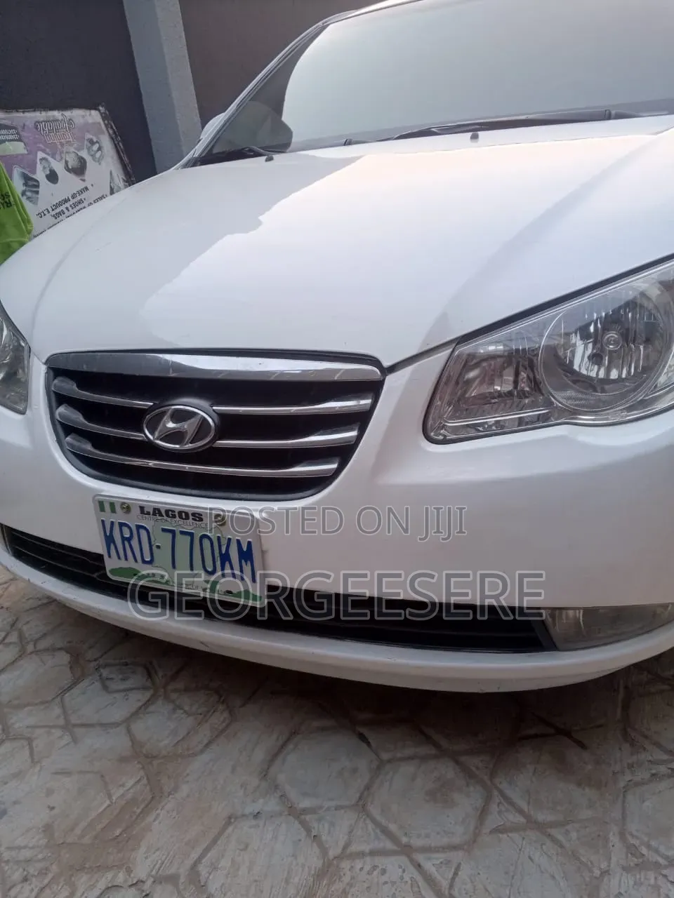 Hyundai Elantra 2009 White