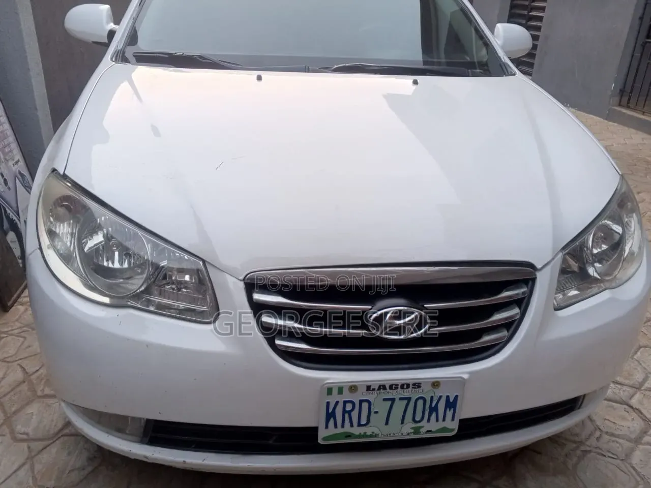 Hyundai Elantra 2009 White