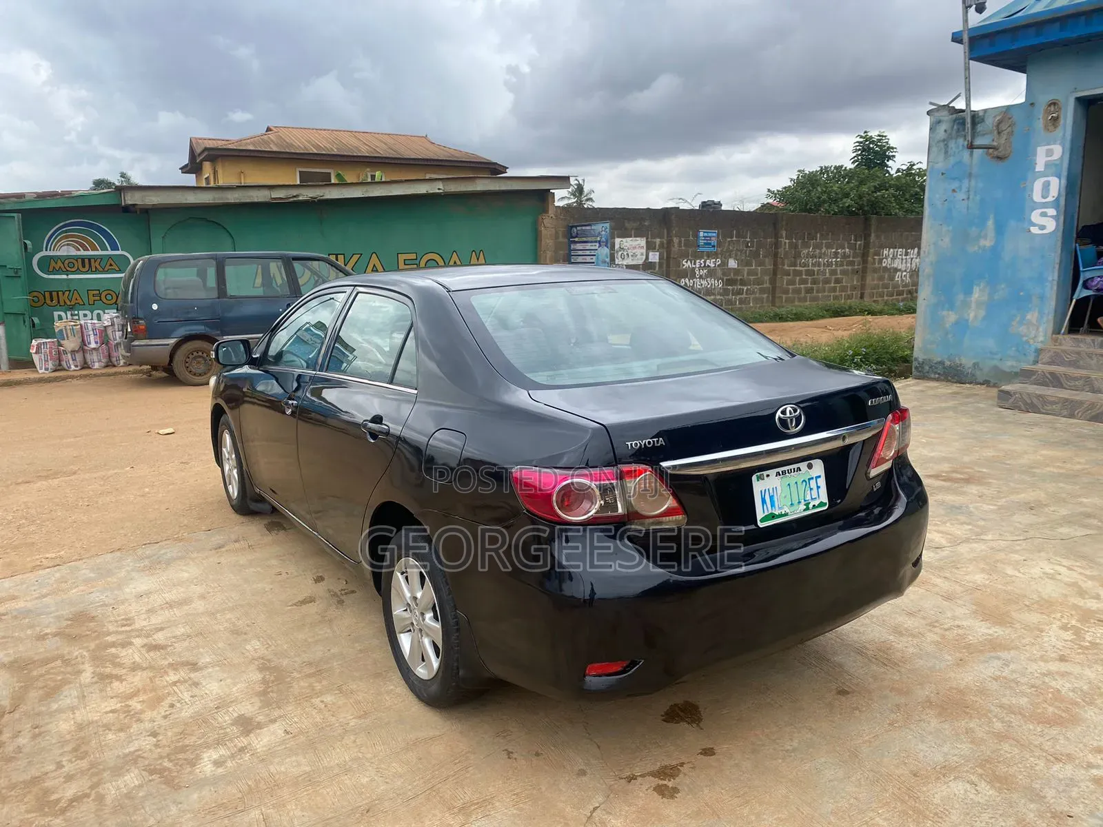 Toyota Corolla 2012 Black