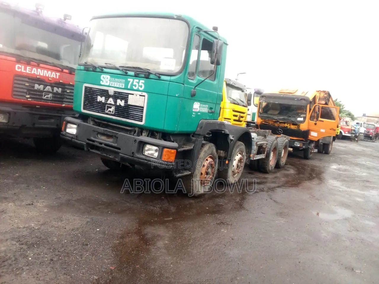 Man 12tyres Truck
