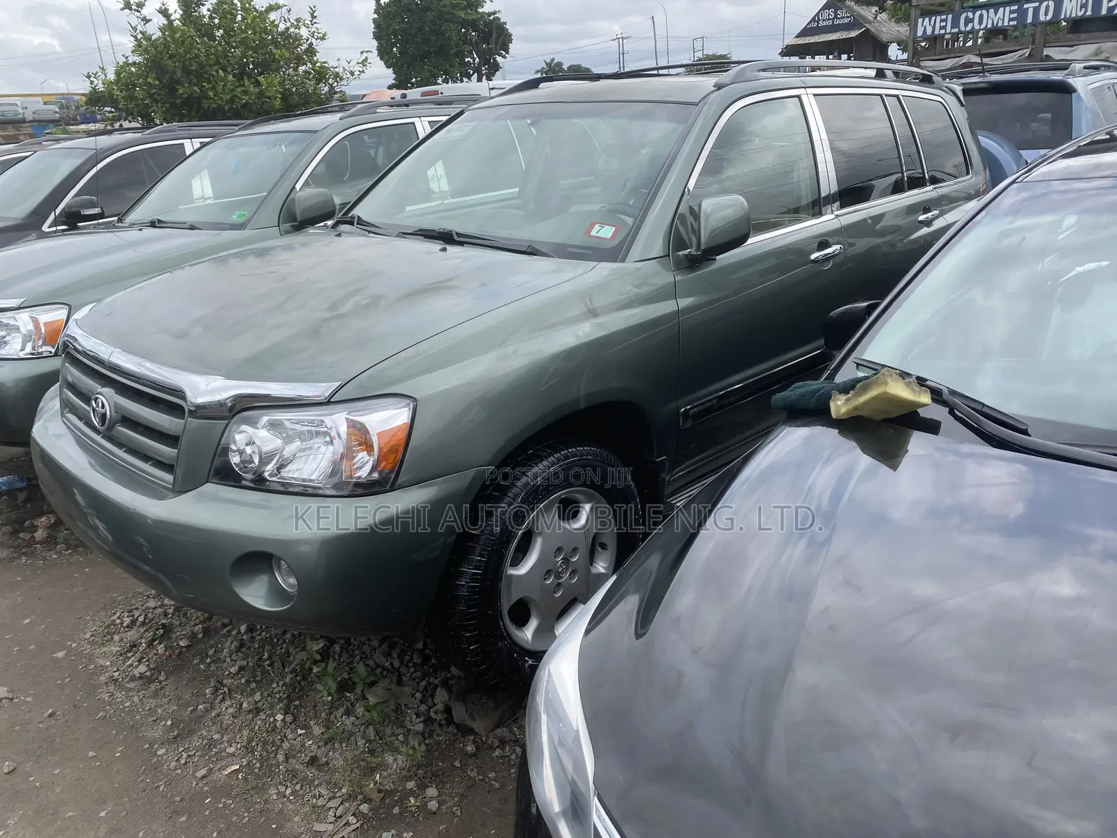 Toyota Highlander 4x4 2005 Green