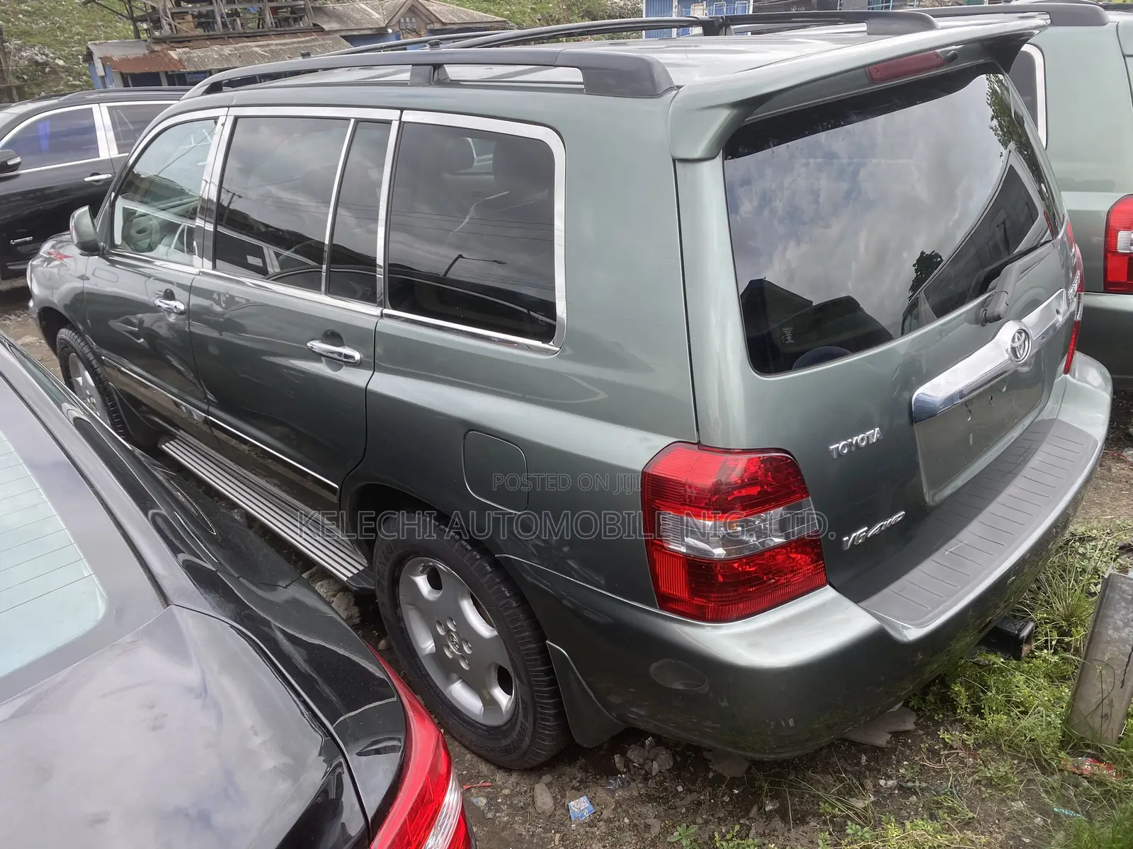 Toyota Highlander 4x4 2005 Green