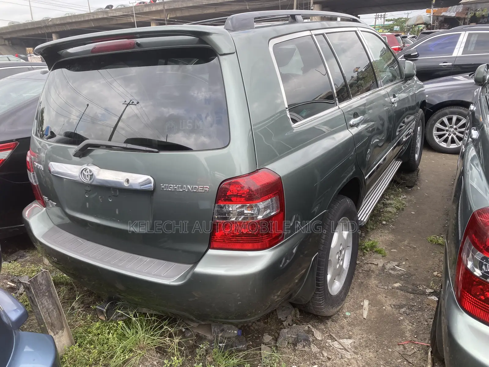 Toyota Highlander 4x4 2005 Green