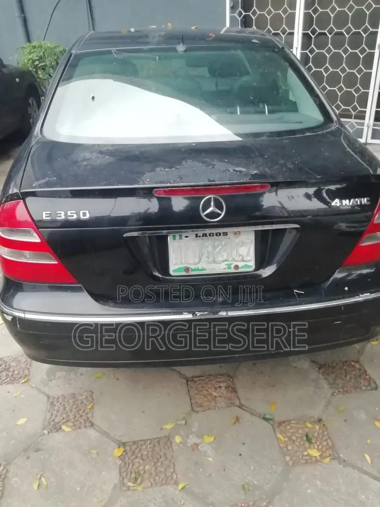 Mercedes-Benz E350 2006 Black