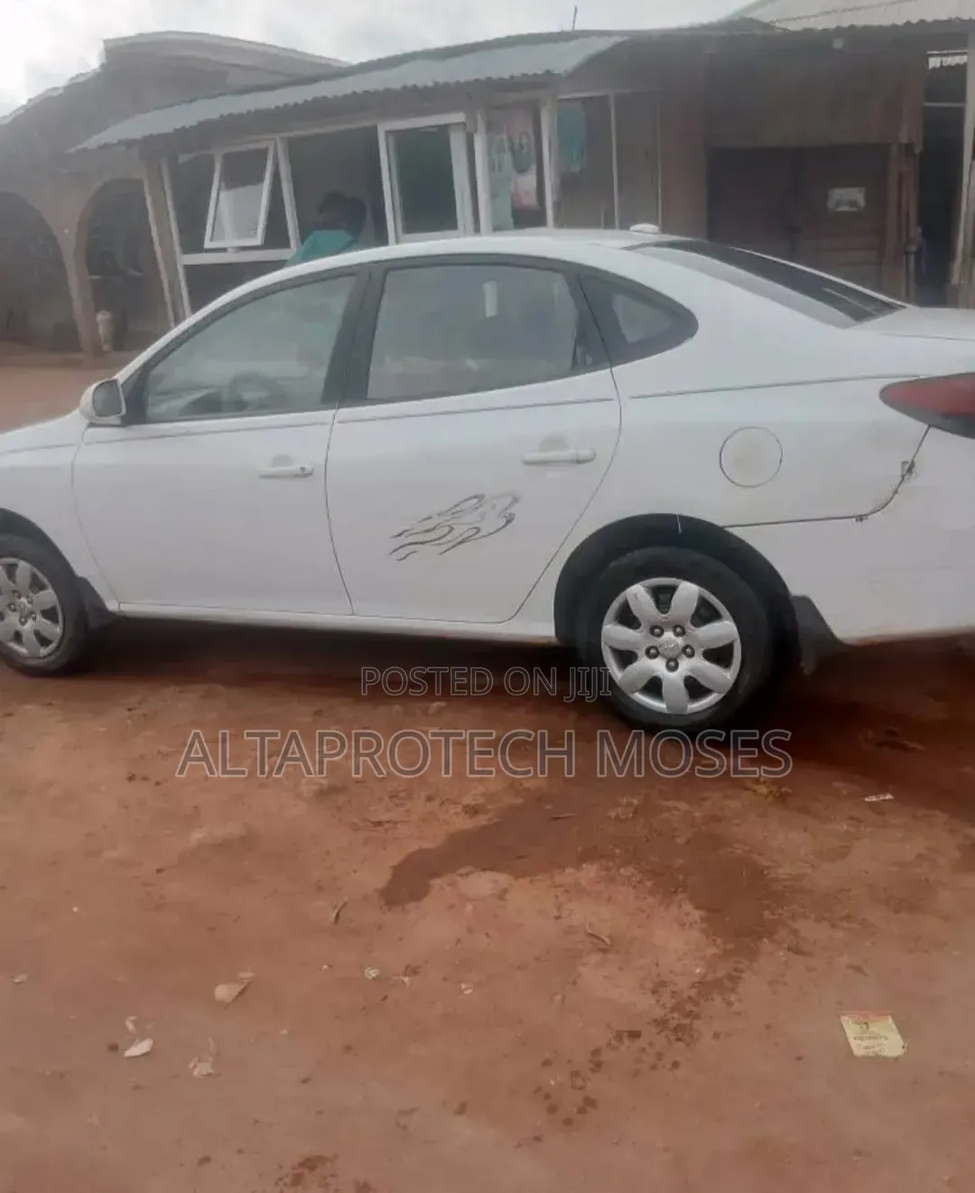 Hyundai Elantra 2008 White