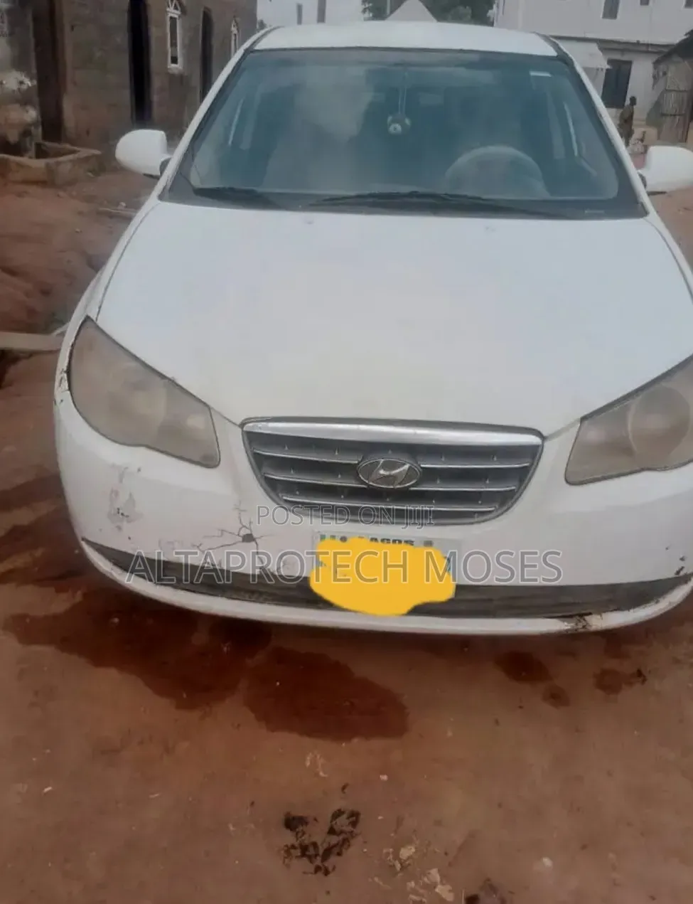 Hyundai Elantra 2008 White