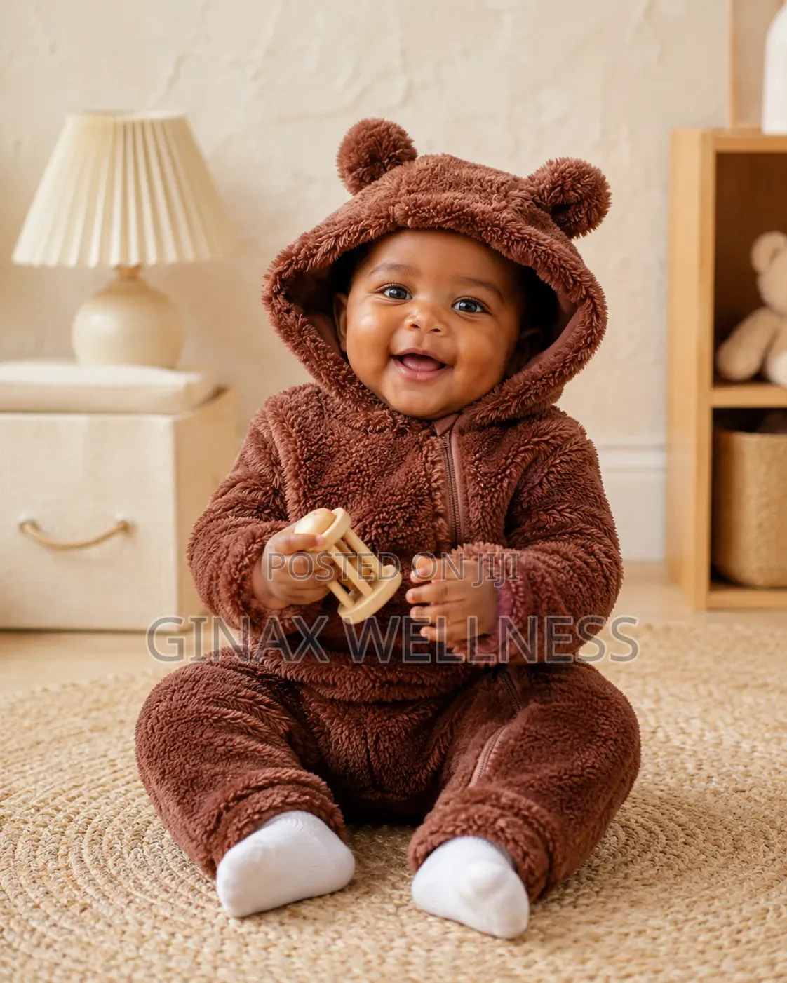 Premium Hooded Fleece Baby Romper | Baby Onesies (0-12m)