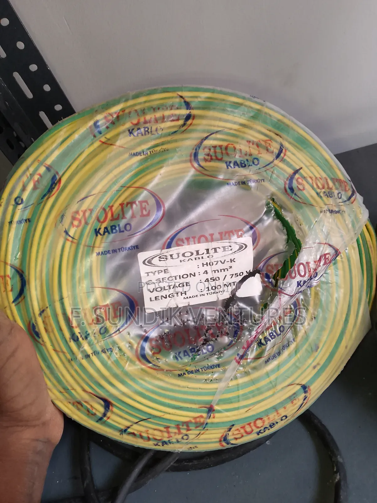 4mm X1core Flexible Cable Full Guage