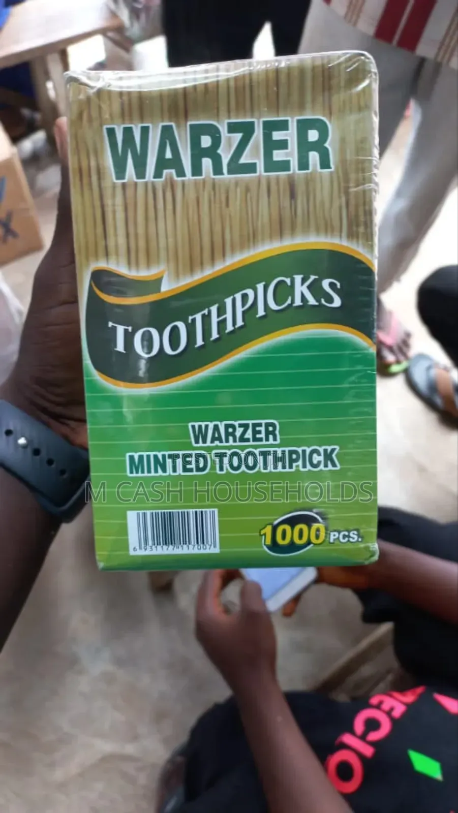 Wrapped Minted Toothpicks -1000pcs