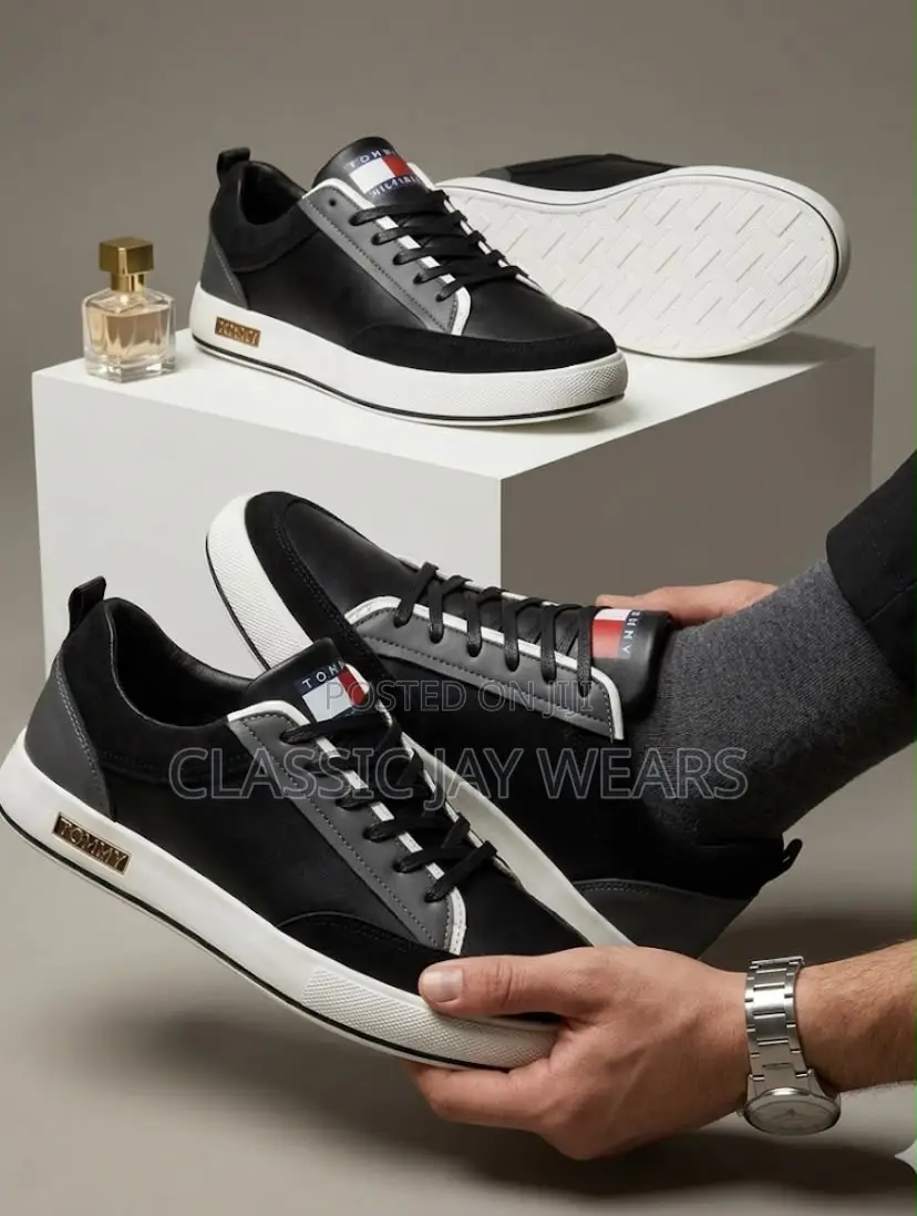 Tommy Lace Up Sneakers