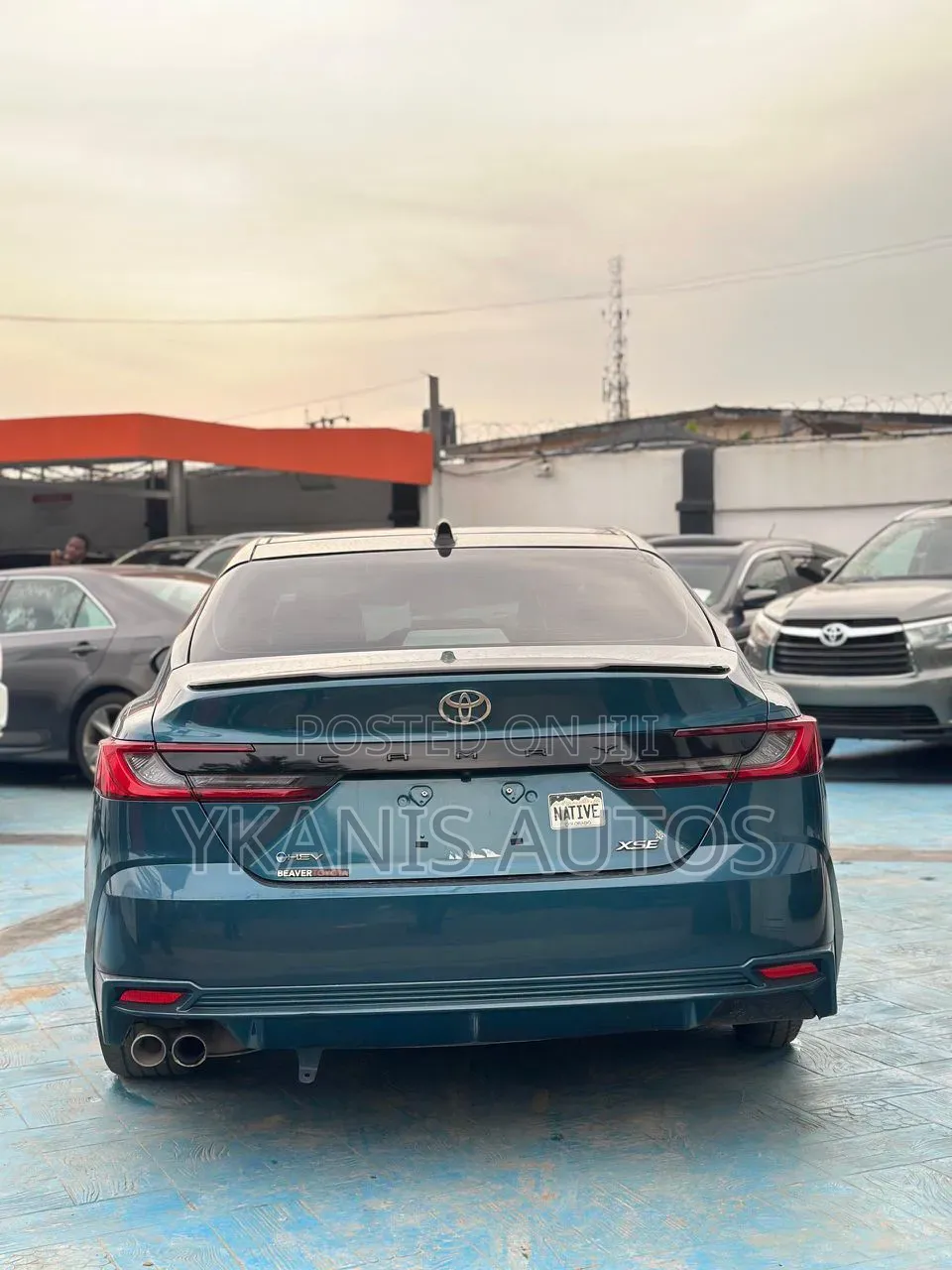 Toyota Camry XSE 2025 Blue