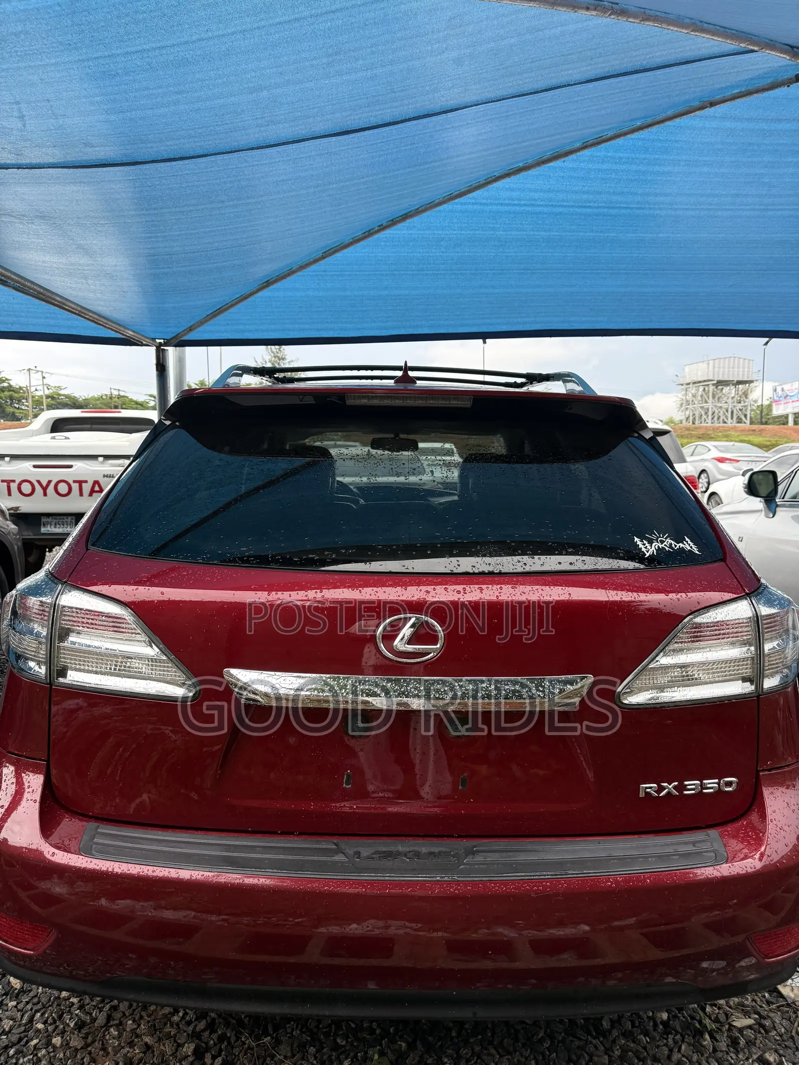 Lexus RX 350 2011 Burgundy