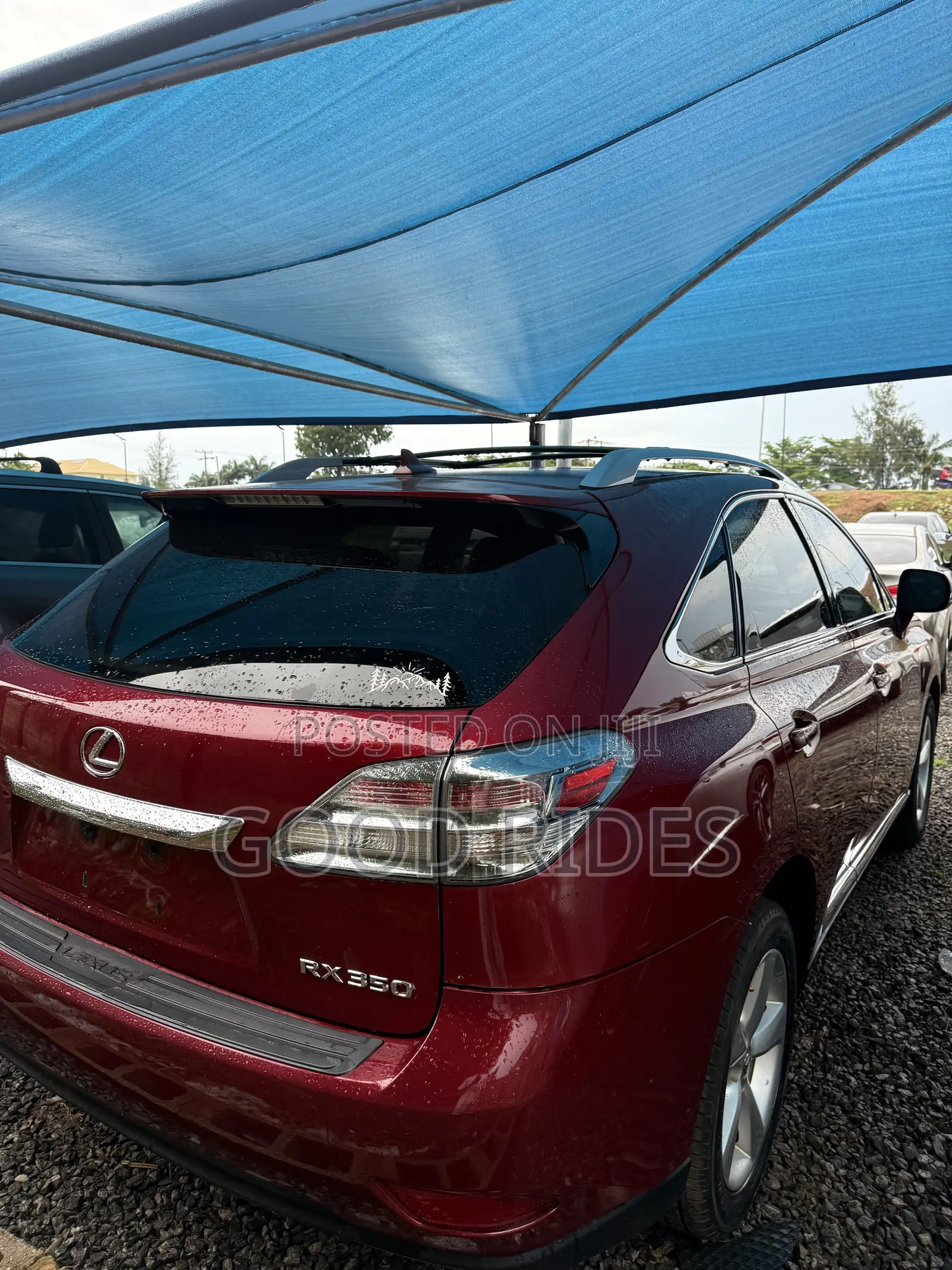 Lexus RX 350 2011 Burgundy